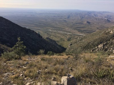 top hiking trails in Guadalupe Mountains