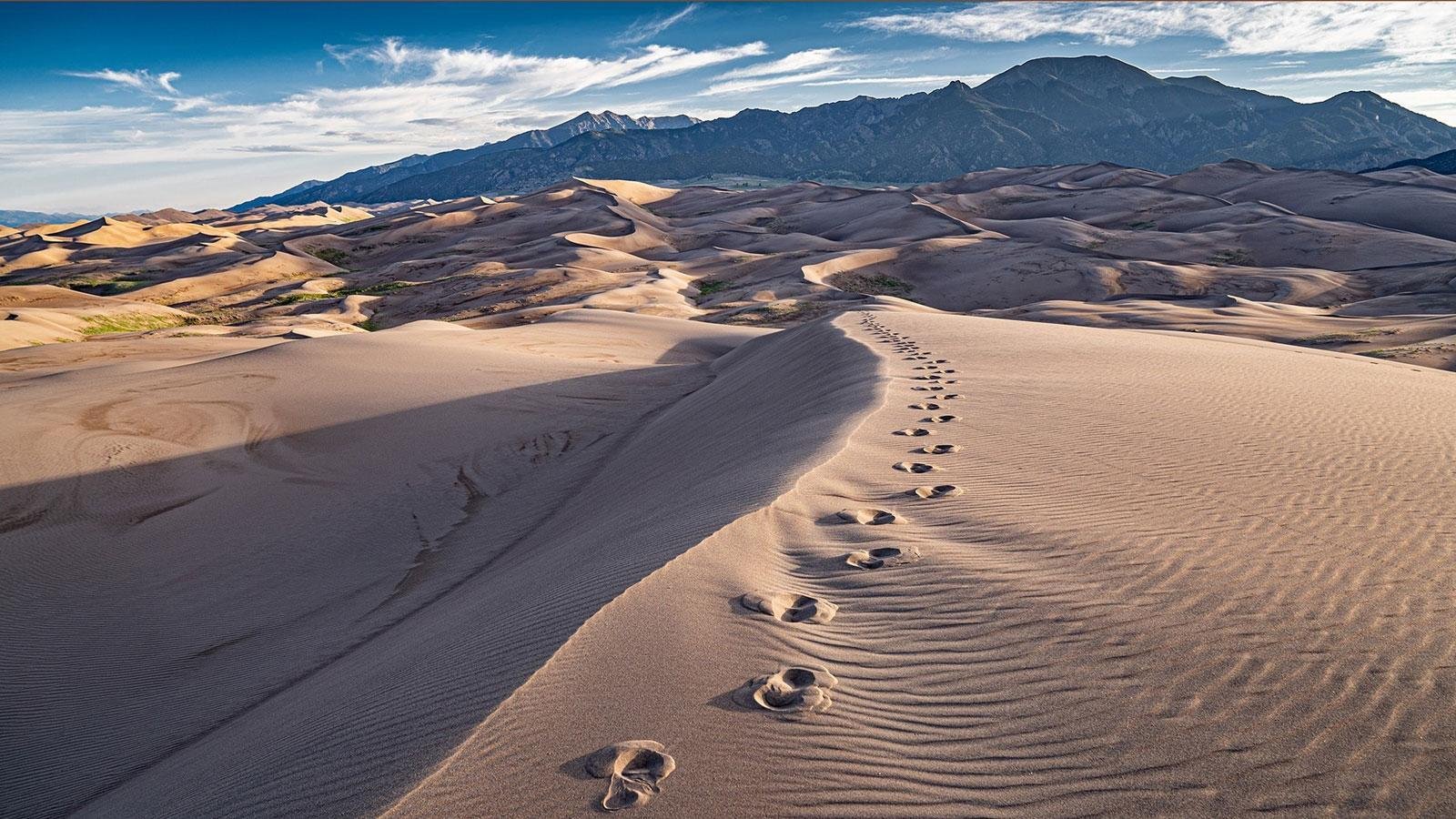 the tallest Sand Dunes in North America