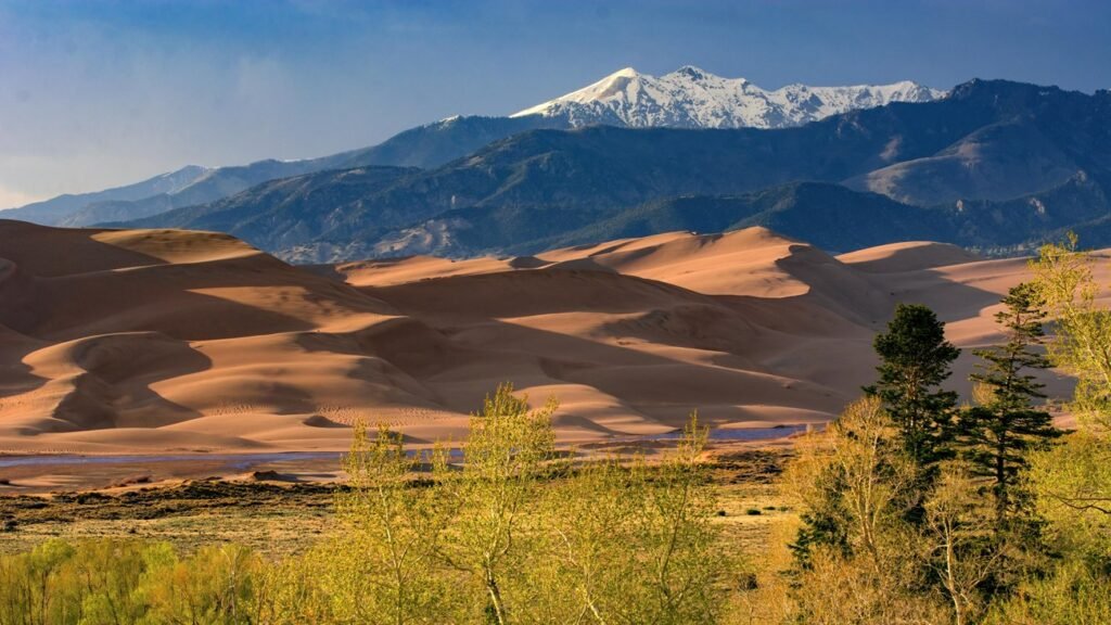 the tallest Sand Dunes in North America